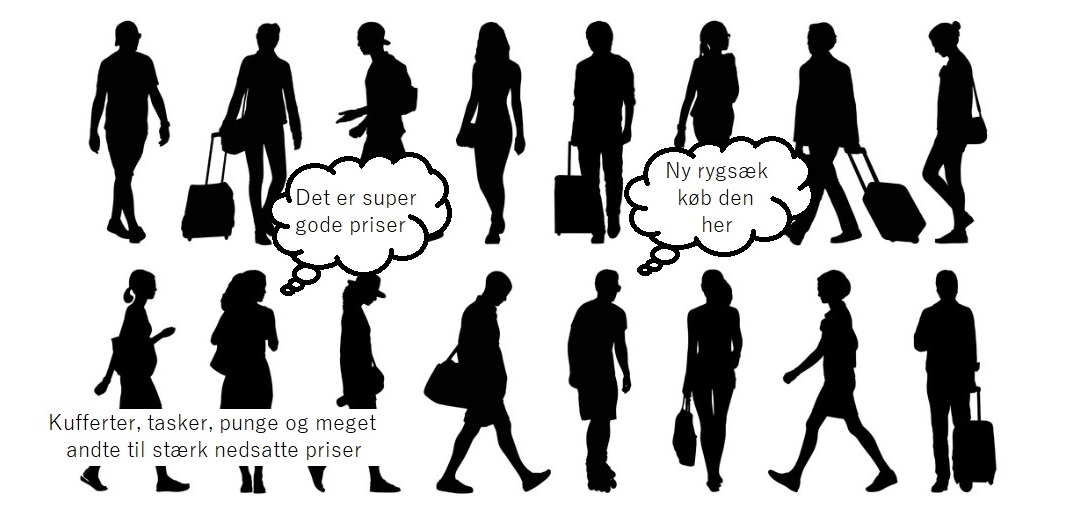 People whit bags